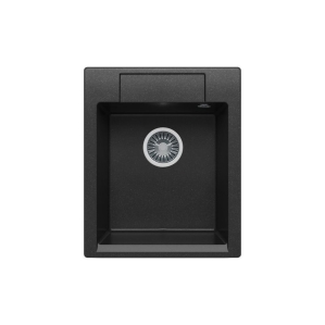 Мойка кухонная POLYGRAN ARGO 420 (черный №16)